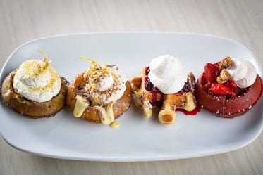 Chicago Waffles — Restaurant Food And Dining Photo