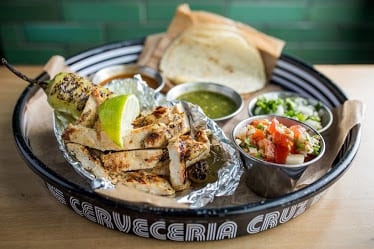 Cruz Blanca Brewery & Taqueria — Restaurant Food And Dining Photo