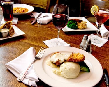 Bourbon Blue — Restaurant Food And Dining Photo