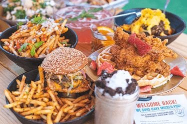 Punch Bowl Social Dallas — Restaurant Food And Dining Photo
