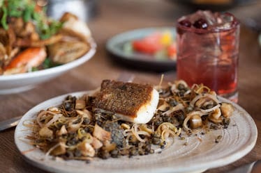 Bookstore Bar & Cafe — Restaurant Food And Dining Photo