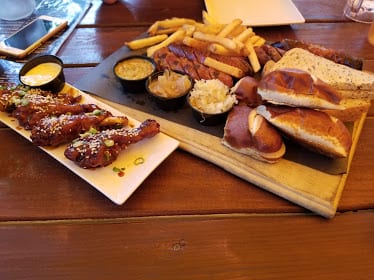 The Butcher Shop Beer Garden & Grill — Restaurant Food And Dining Photo