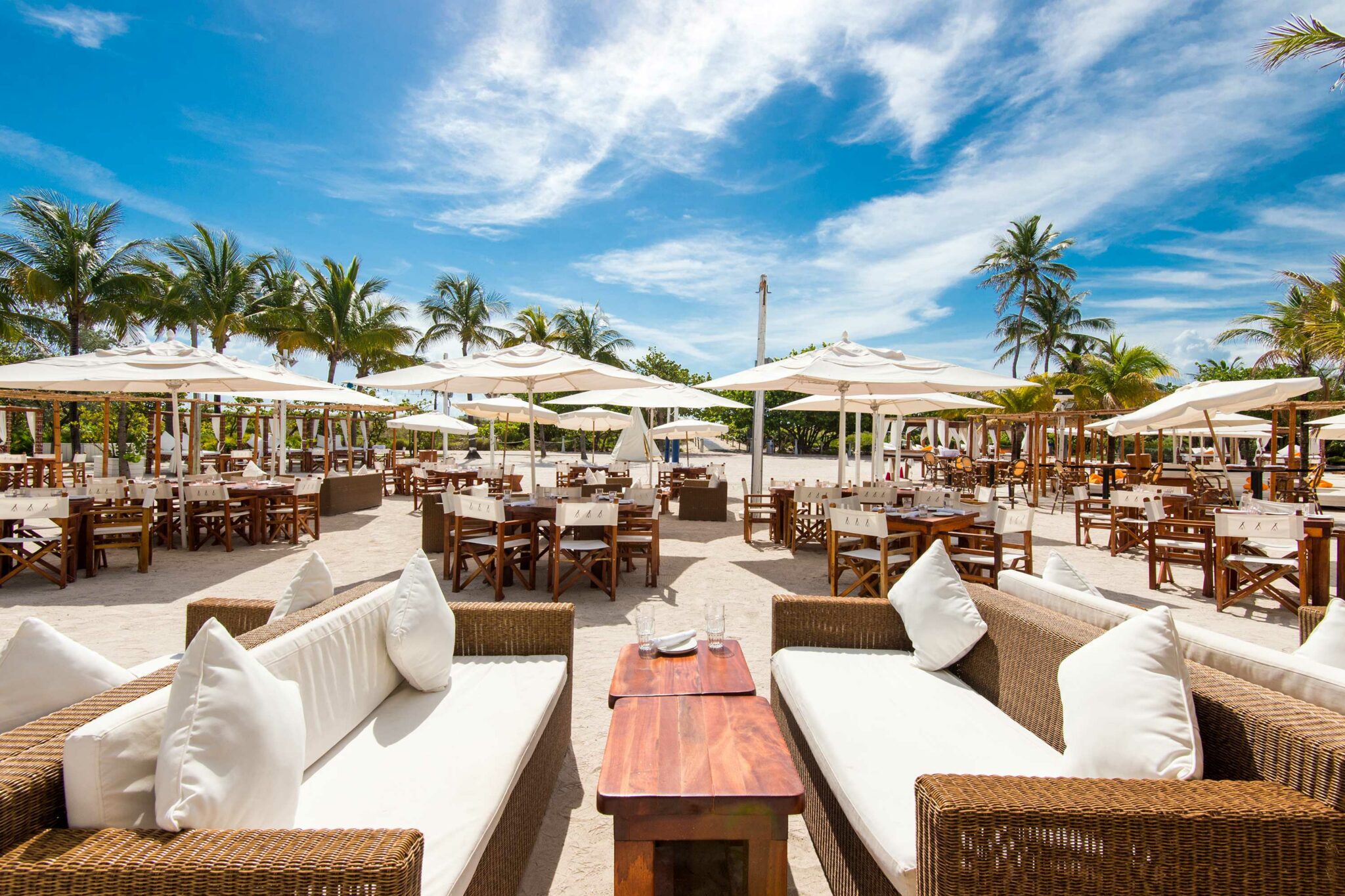 Nikki Beach Miami — Restaurant Food And Dining Photo