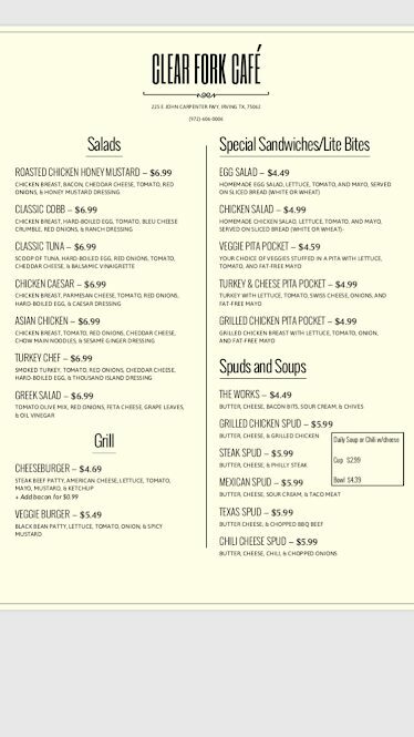 Clearfork Cafe