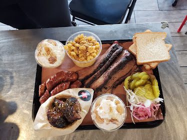 Derek Allan's Texas Barbecue — Restaurant Food And Dining Photo