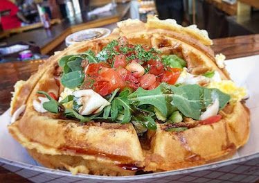 Capitol Waffle Shop — Restaurant Food And Dining Photo