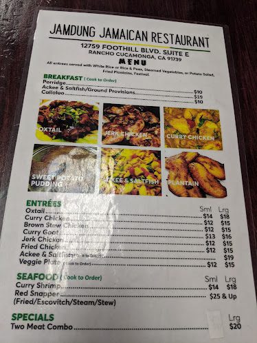 Jamdung Jamaican Restaurant — Restaurant Food And Dining Photo