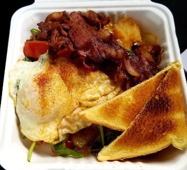 Happy Cow Burger — Restaurant Food And Dining Photo