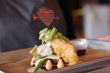 XO Waffle — Restaurant Food And Dining Photo