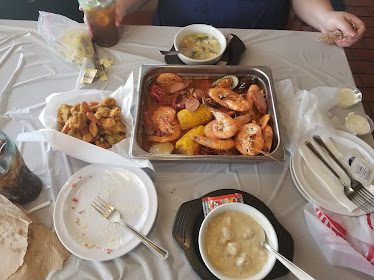 FOB (Fried Or Boiled) Seafood Fusion — Restaurant Food And Dining Photo