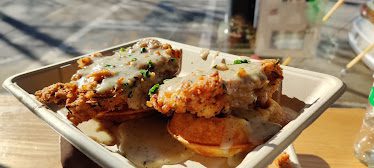ABC Chicken and Waffles-Nitro Coffee Counter — Restaurant Food And Dining Photo