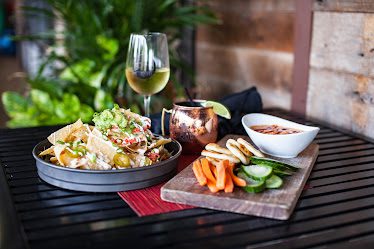 Red Door Woodfired Grill — Restaurant Food And Dining Photo