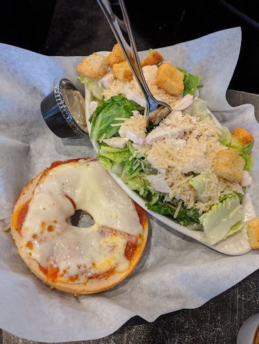 Old School Bagel Cafe — Restaurant Food And Dining Photo
