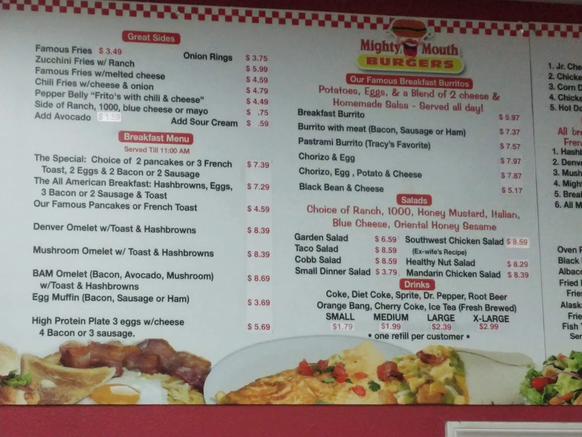 Mighty Mouth Burgers: Restaurant Food And Dining Photo