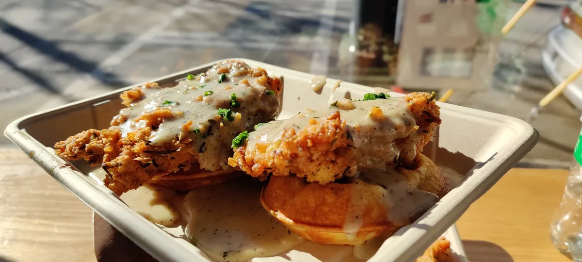ABC Chicken and Waffles-Nitro Coffee Counter: Restaurant Food And Dining Photo