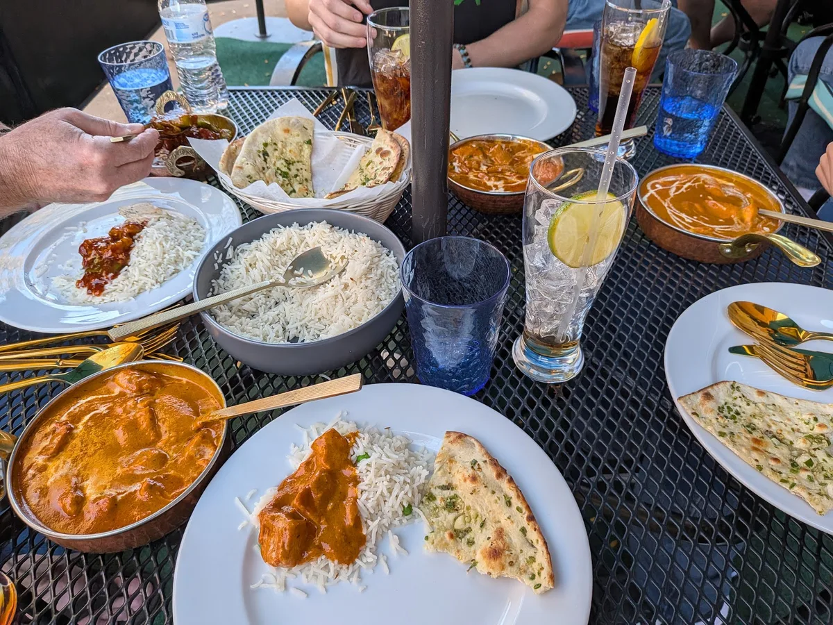 INDIGO: Modern Indian Cuisine & Bar: Restaurant Photograph