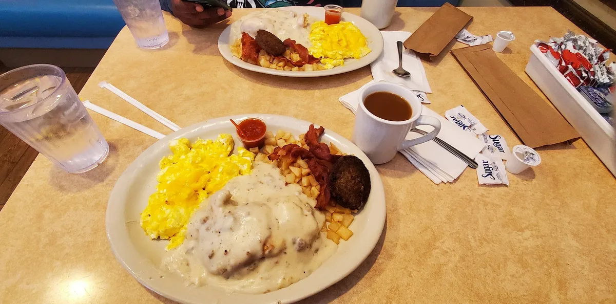Country Omelette: Restaurant Food And Dining Photo