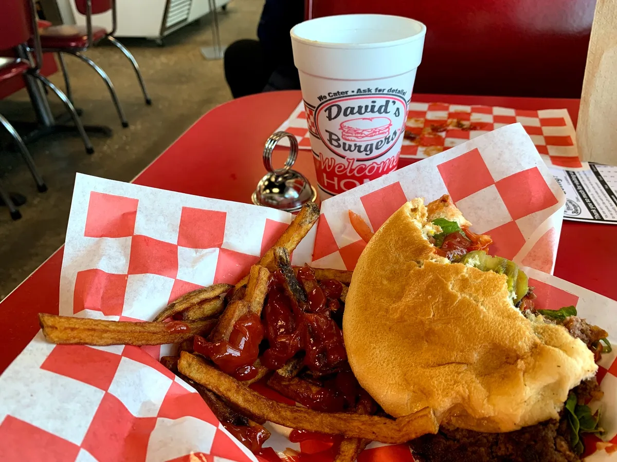 David's Burgers: Restaurant Food And Dining Photo