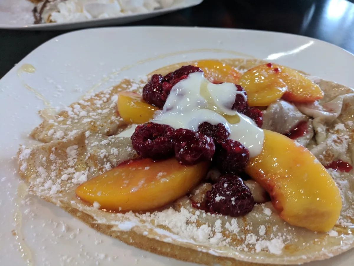 Coffee & Crepes: Restaurant Food And Dining Photo