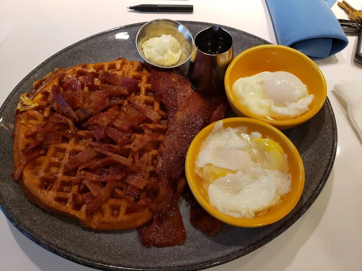 Waffle Stop: Restaurant Food And Dining Photo