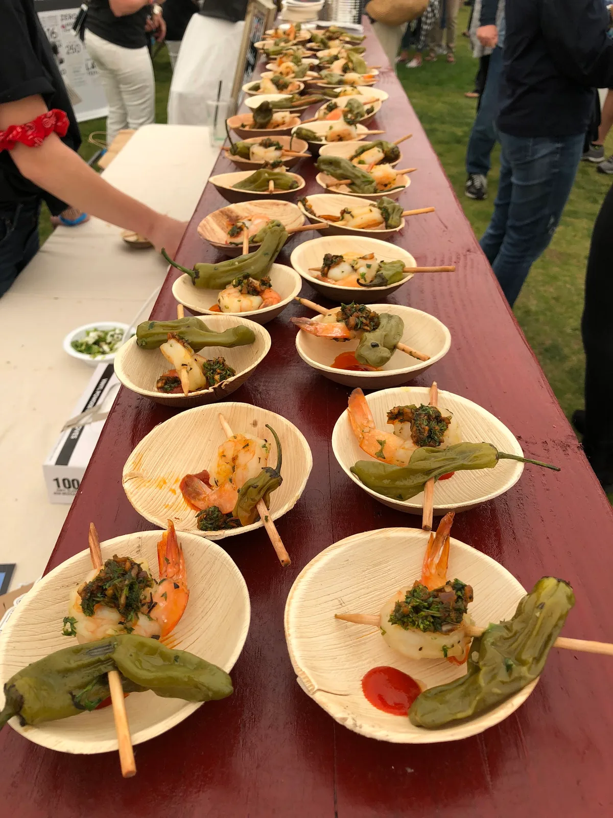 Red Table: Restaurant Food And Dining Photo