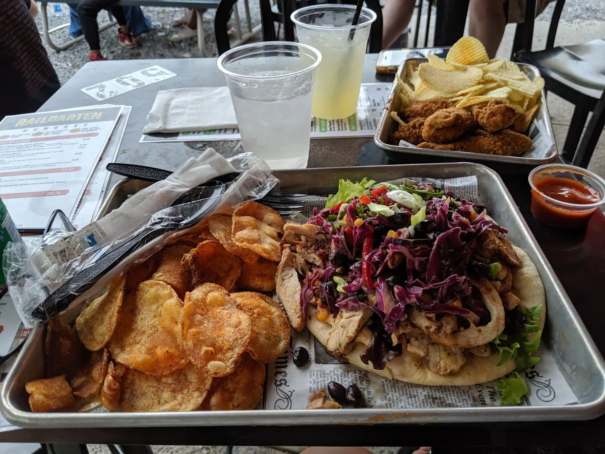 Railgarten: Restaurant Food And Dining Photo