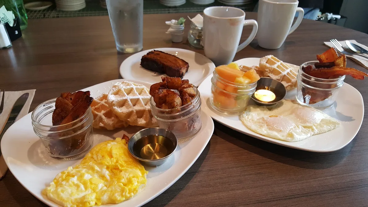 The Waffle Experience: Restaurant Photograph