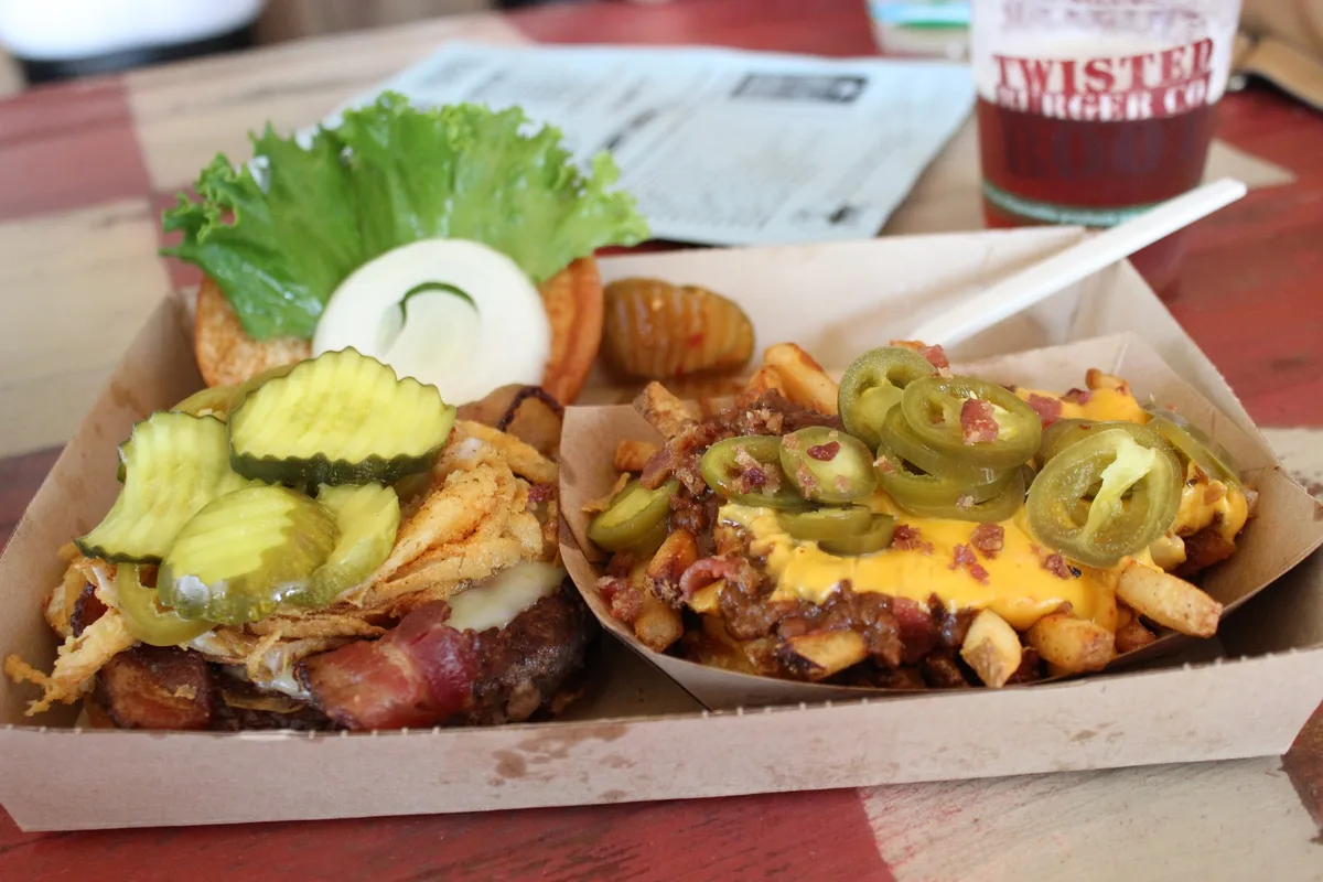 Twisted Root Burger Co.: Restaurant Food And Dining Photo