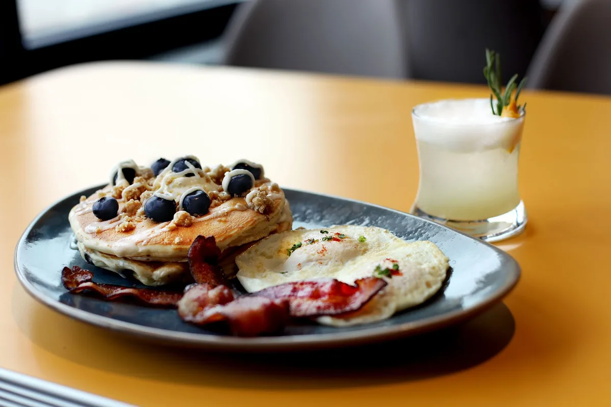 Early Bird Brunch: Restaurant Food And Dining Photo