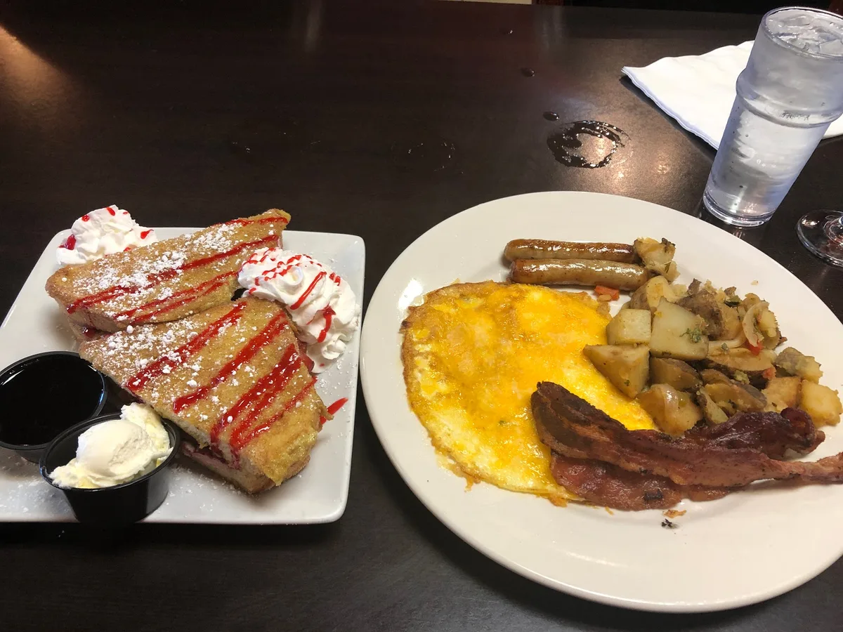 Marios Early Toast: Restaurant Food And Dining Photo