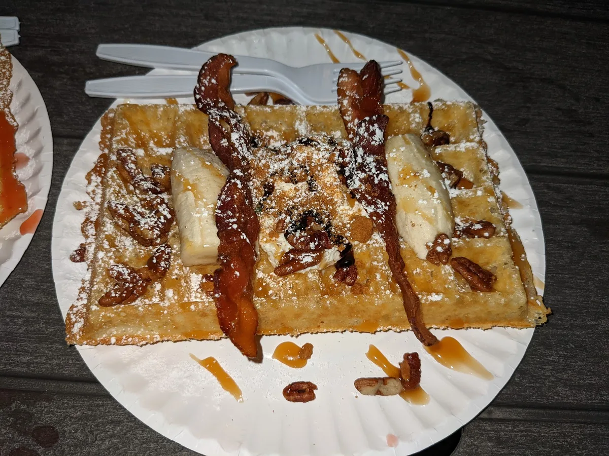 Holly Waffles: Restaurant Food And Dining Photo
