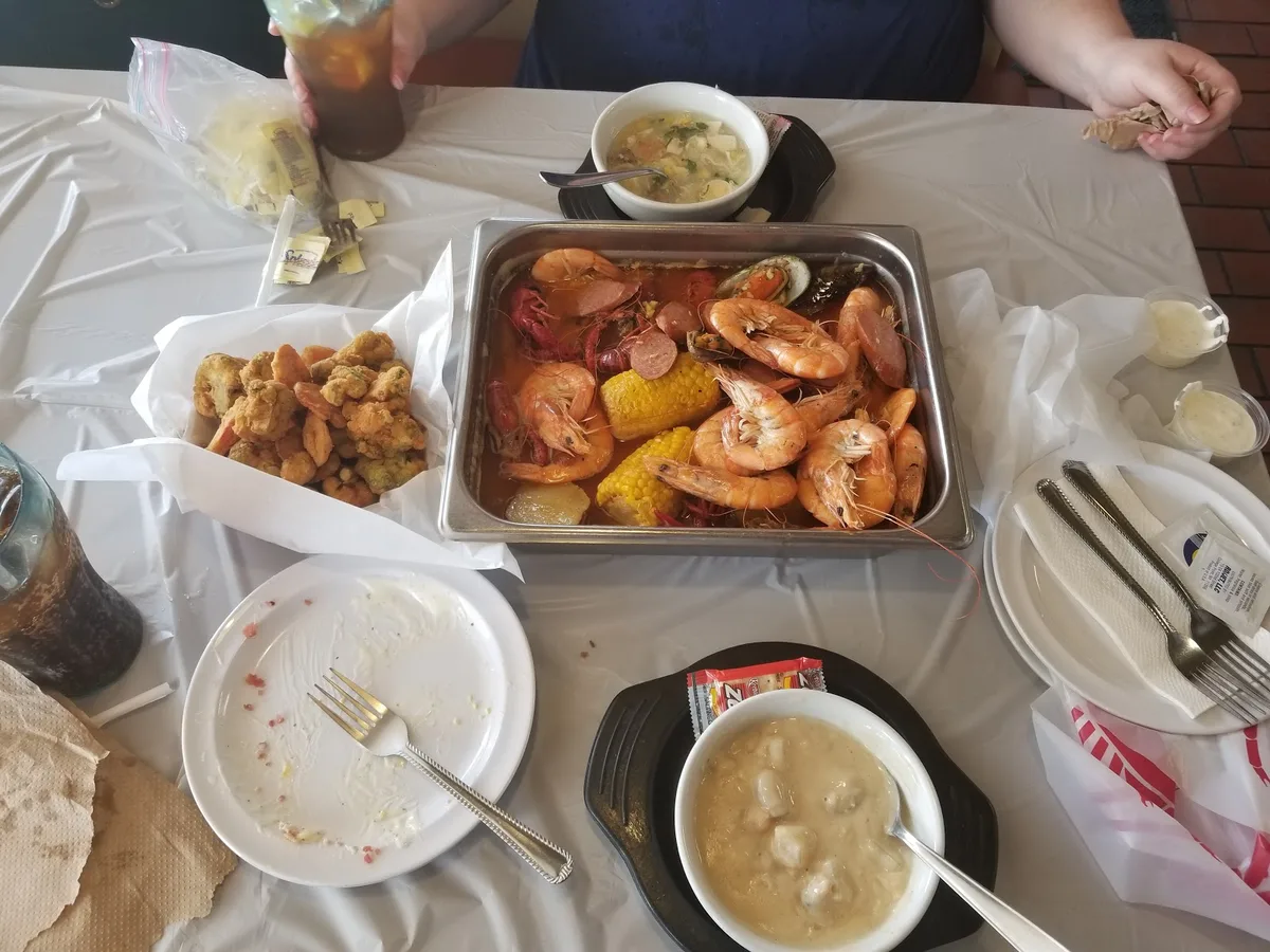 FOB (Fried Or Boiled) Seafood Fusion: Restaurant Food And Dining Photo