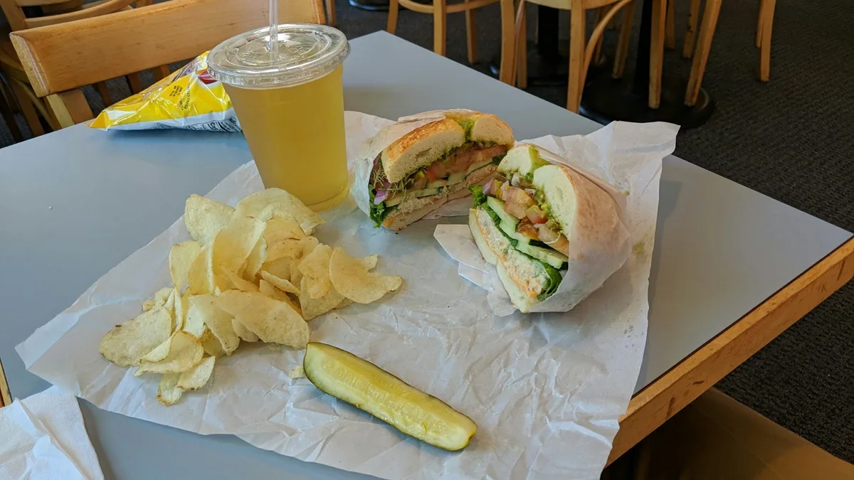 Blue Sky Bagels: Restaurant Food And Dining Photo