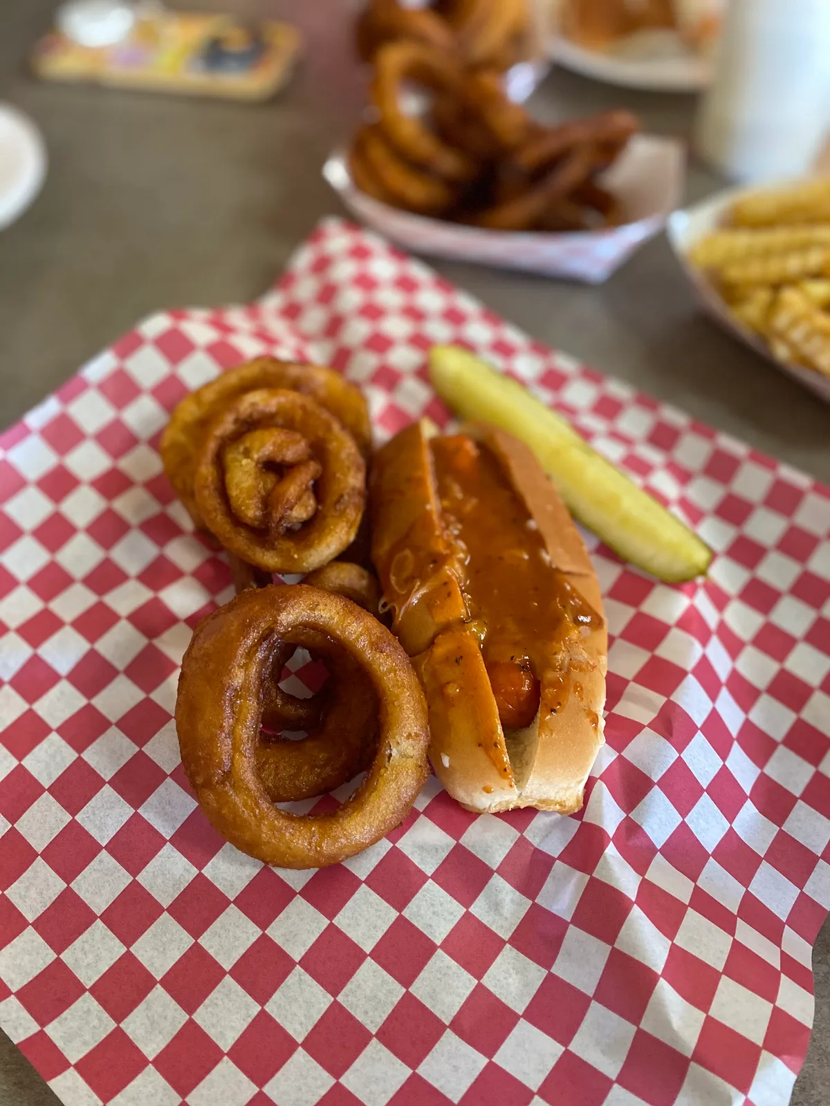 Chris' Famous Hotdogs: Restaurant Food And Dining Photo
