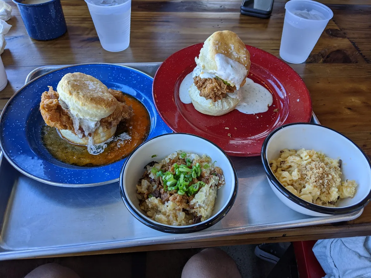Hot Box Biscuit Club: Restaurant Food And Dining Photo