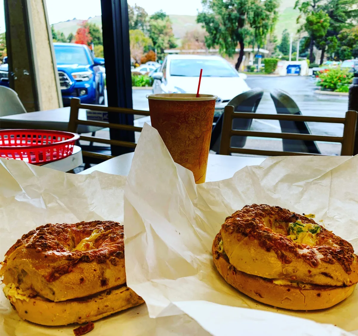 Daily Bagel Cafe: Restaurant Food And Dining Photo