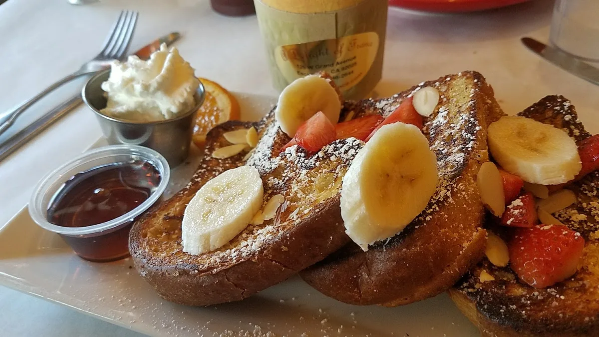A Delight of France: Restaurant Food And Dining Photo