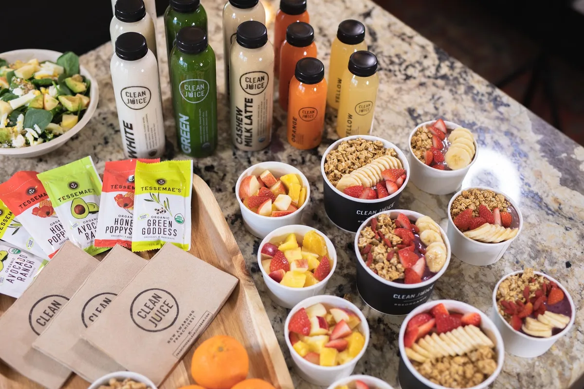 Clean Juice: Restaurant Food And Dining Photo
