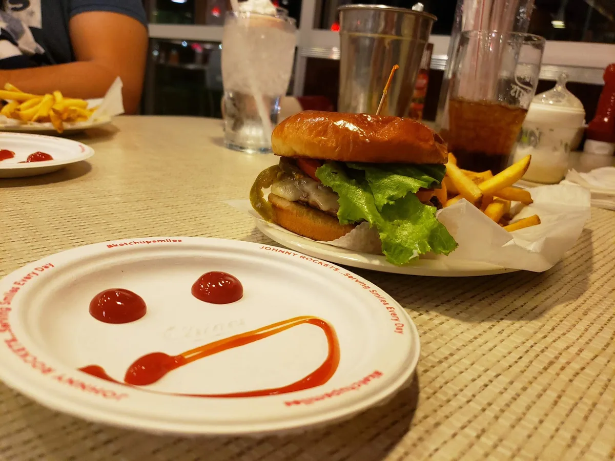 Johnny Rockets Brownsville, TX: Restaurant Food And Dining Photo