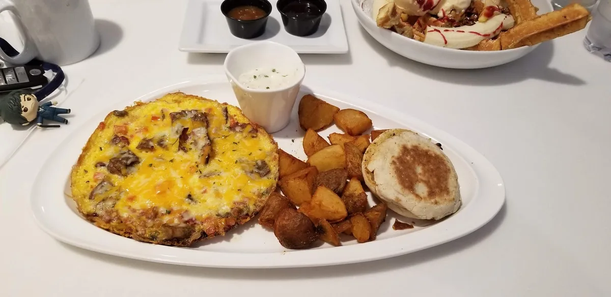 Omelet Bar: Restaurant Food And Dining Photo